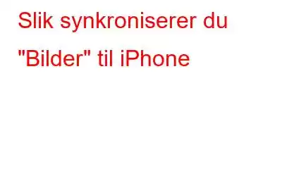 Slik synkroniserer du 