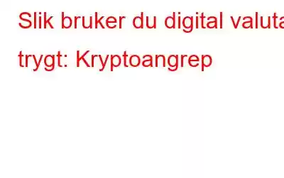 Slik bruker du digital valuta trygt: Kryptoangrep