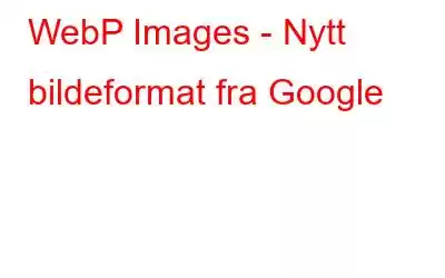 WebP Images - Nytt bildeformat fra Google