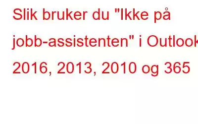 Slik bruker du 