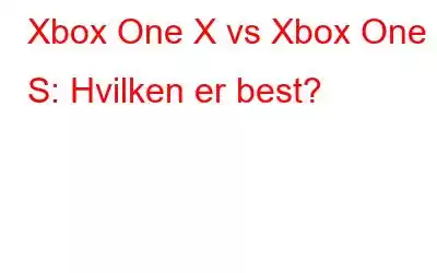 Xbox One X vs Xbox One S: Hvilken er best?